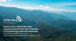 Thumbnail image for How to Win a Genocide Case: Lessons Learned from the Litigation of the Rohingya Minority Genocide